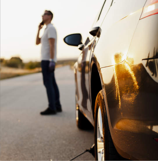 Servicio de grúas en carretera