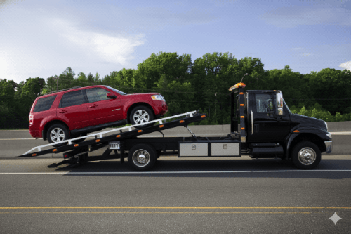 Traslado de camionetas